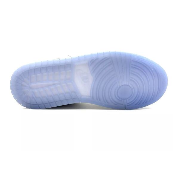 Nike Air Jordan 1 Low Wolf Grey Aluminum DC0774-105 Women’s Size 10.5 - Picture 4 of 4